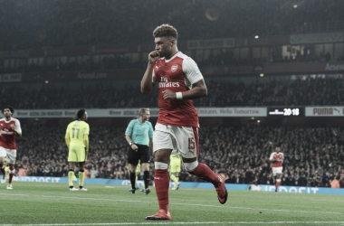 Oxlade-Chamberlain lidera el pase a cuartos del Arsenal