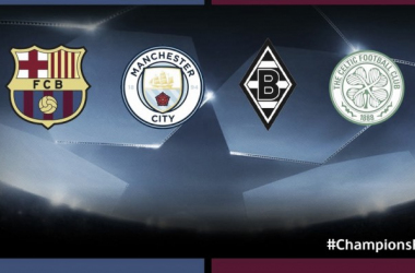 City, Celtic y Mönchengladbach, rivales del Barcelona en la Champions