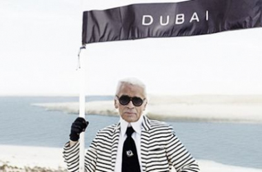 Karl Lagerfeld y su particular oasis en Dubai