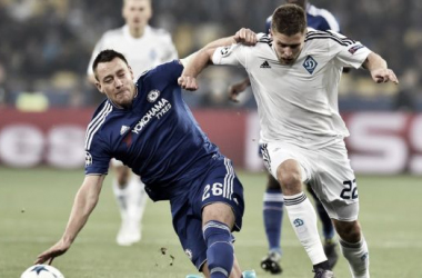 El Chelsea sufre para no caer derrotado en Kiev