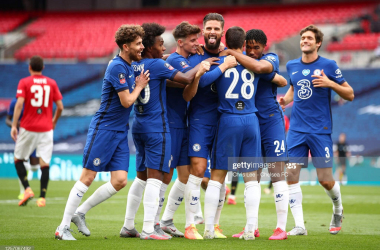 Chelsea 3-1 Manchester United: Blues book their place in FA Cup final