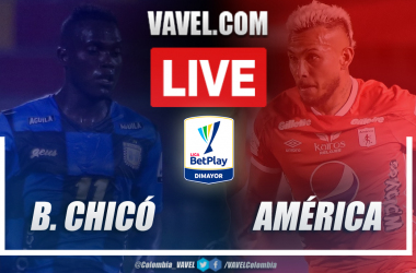 Resumen Boyacá Chicó vs América (1-2) por la Liga BetPlay