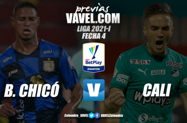 Previa Boyacá Chicó vs. Deportivo Cali: realidades diferentes en la tabla de clasificación