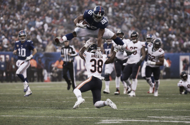 En tiempo extra y con un destacado Odell Beckham,
los Giants frenan a los Bears