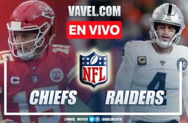 Resumen y anotaciones del Chiefs 31-13 Raiders en NFL