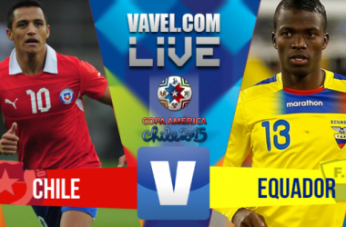 Chile - Ecuador: resultado en Copa América 2015 (2-0)
