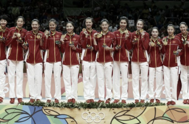 China é campeã olímpica de vôlei feminino