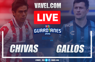 Goals and Highlights of the match: Guadalajara 1-1 Querétaro on Guard1anes 2020