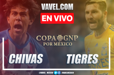Goles y Resumen: Chivas 0-2 Tigres en Copa GNP por México