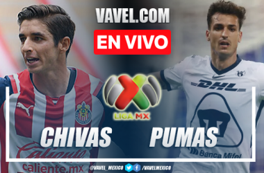 Goles y resumen de Chivas 4-1 Pumas en Liga MX