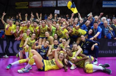 Pallavolo femminile - Conegliano corsara si impone a Piacenza e si porta sul 2-0 nella serie di finale scudetto