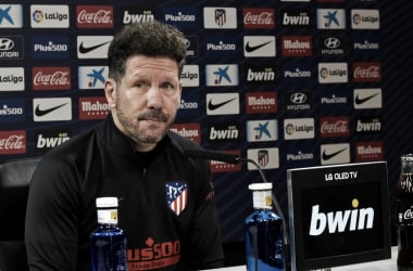 Simeone: "Necesitamos concentración y regularidad y eso lo da el campo y no las palabras"