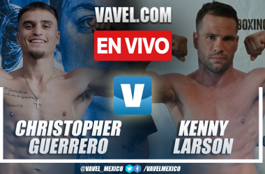 Resumen del triunfo de Christopher Guerrero vs Kenny Larson en Combate de Boxeo 2024
