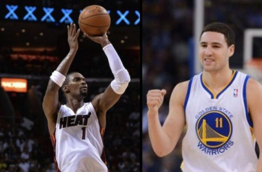 Chris Bosh, Klay Thompson Named Players Of The Week