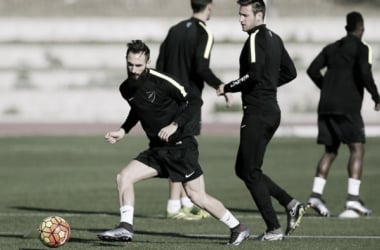 Cifu ya entrena con el Málaga CF