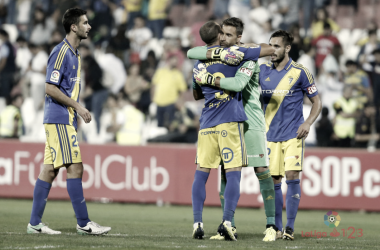 Alberto Cifuentes, el mejor valorado en el partido contra la Cultural Leonesa