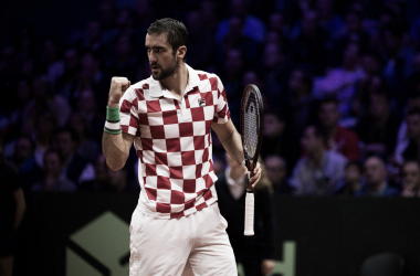 Cilic acerca la ensaladera a Croacia