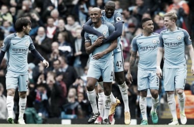 El Manchester City destroza al Crystal Palace con una manita