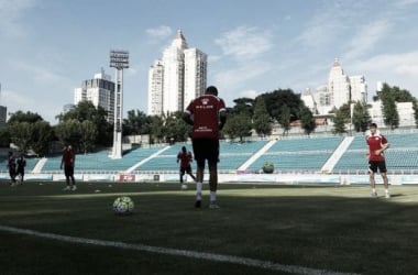 El Rayo ya entrena en Nanjing