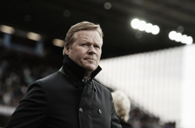 Ronald Koeman se sentará en el banquillo de Goodison Park