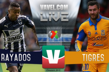 Resultado Monterrey - Tigres en Liga MX 2016 (1-0)