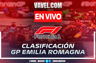Formula 1 EN VIVO hoy en  Clasificación del GP de Emilia Romagna
