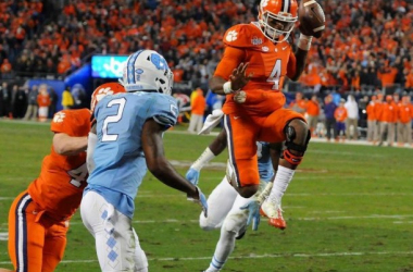 Clemson Tigers Escape UNC Tar Heels 45-37 To Win ACC Title, Seal Spot In Playoff