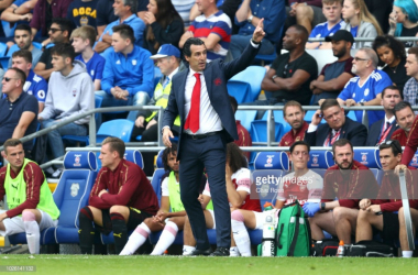 Unai Emery praises Gunners' character after 3-2 victory over Cardiff City