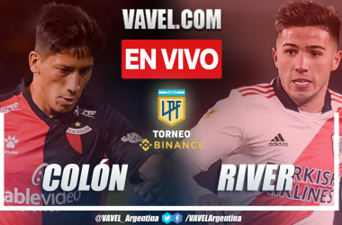 Resumen y gol: Colón 1-0 River en Liga Profesional 2022
