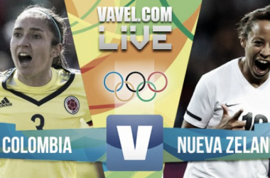 Resultado Colombia vs Nueva Zelanda en Fútbol Femenino Juegos Olímpicos Río 2016 (0-1)