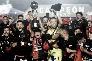 Colón campeón de la Copa de la Liga Profesional 2021.