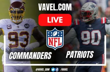 Commanders 20  vs Patriots 10 LIVE NFL preseason game