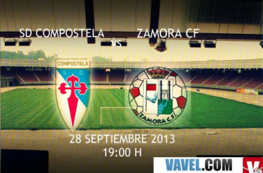 SD Compostela - Zamora CF: distintas necesidades, mismo objetivo