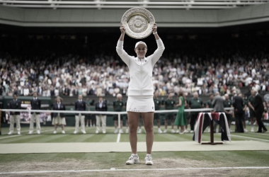 Barty, en la cima de Wimbledon