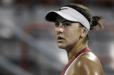 Bianca Andreescu, harta y decepcionada