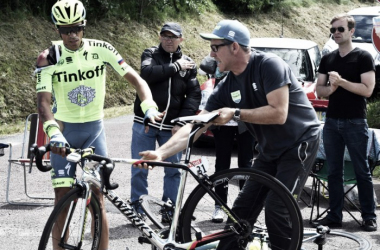 Alberto Contador still optimistic about his Tour chances despite crashing twice