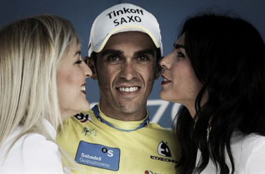 Contador: "Valverde luchará hasta el final"