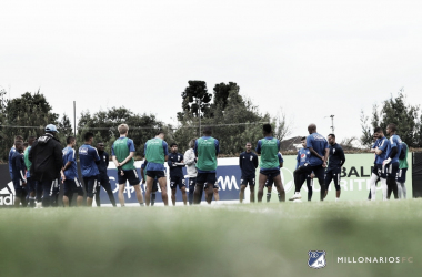 Millonarios y sus 18 jugadores que saldrán a cambiar el presente