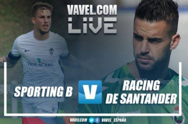 Sporting de Gijón B - Racing de Santander en directo online (3-1)