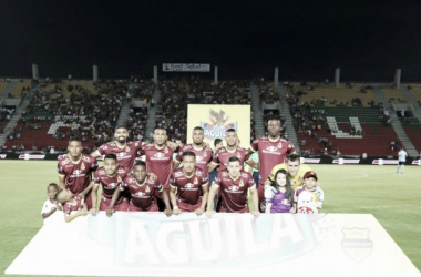 Deportes Tolima definió los convocados para la ida de la copa águila