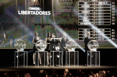 Ya se sortearon los grupos de la Copa Libertadores