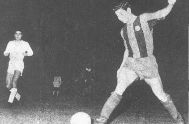 Serial Clásicos Real Madrid - FC Barcelona en Copa: Semifinales 1958/1959-El Barcelona muestra su superioridad ante el flamante campeón de Europa