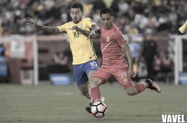 Images and photos of Peru 1-0 Brazil in Copa America Centenario 2016