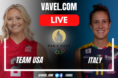 Summary: Team USA 0-3 Italy in women's volleyball in Olympic Games