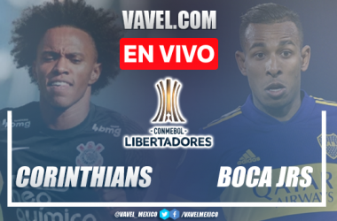 Corinthians vs Boca Juniors EN VIVO hoy en Copa Libertadores (0-0)