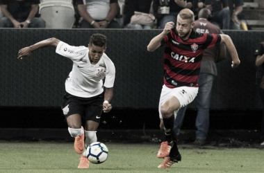 Em jogo marcado pela falta de pontaria, Corinthians e Vitória empatam sem gols em São Paulo