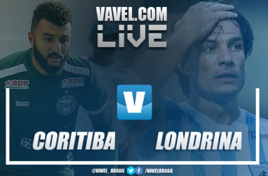 Resultado e gols de Coritiba x Londrina pelo Campeonato Paranaense 2019 (1-1)
