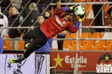 Courtois no entra en la lista para el derbi