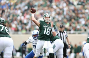 Strong First Half Leads #4 Michigan State Spartans To 35-21 Win Over Air Force Falcons