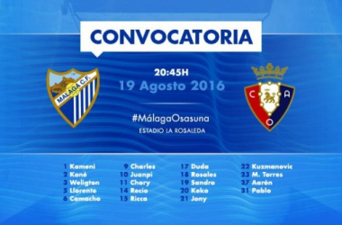 Juande Ramos ya ha dado su primera convocatoria para jugar ante Osasuna